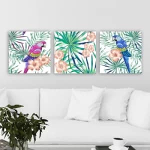P56032793 Multicolor Decorative Canvas Painting (3 Pieces)