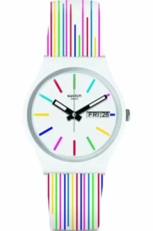Swatch White Samba Watch GW712