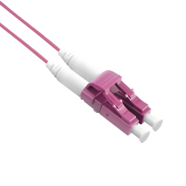 ROLINE 21.15.9262 fibre optic cable 2m LC OM4 Violet