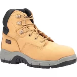 Magnum Mens Precision Sitemaster Composite Toe Nubuck Leather Safety Boot (10 UK) (Honey)