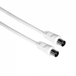 Hama Antenna Cable 75 dB 4m (White)