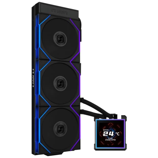Lian Li HydroShift II LCD-S 360TL Black AIO CPU Cooler - 360mm - G89.GHS2LCDS36TB.00