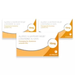 Allergy & Hayfever Relief Loratadine x3