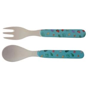 Peppa Pig Bamboo Fork and Spoon Set