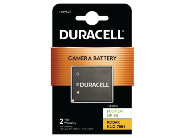 Duracell Digital Camera Battery 3.7v 770mAh Lithium-Ion (Li-Ion) 770mAh 3.7V rechargeable battery