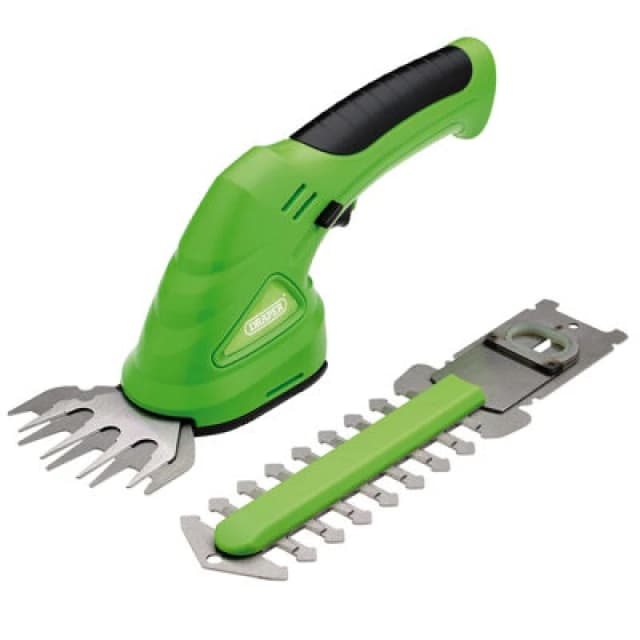 Draper 7.2V Cordless Grass And Hedge Shear Kit (4 Piece) 22403