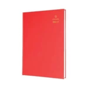Collins Academic Diary Day Per Page A5 Red 2021-2022 52MRED
