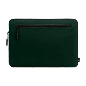 Incase Compact Foam Padded Flight Nylon Sleeve with Accessory Pocket for Most Tablets + Laptops up to 13" - Forest...