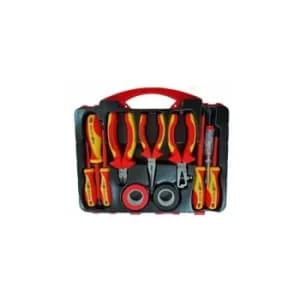 11 Pce VDE Electrical Electricians Insulated Plier Cutter Stripper Screwdrivers