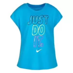 Nike Bubble Just Do It T Shirt - Blue