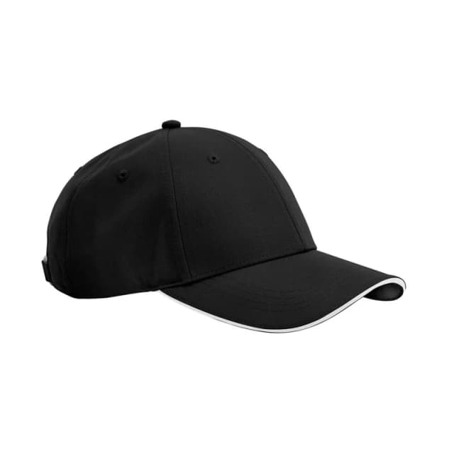 Beechfield Beechfield Men Team Sports-Tech Cap in Black One Size Male 5063527163530