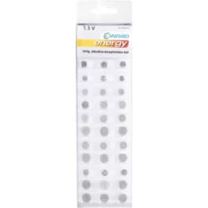 Conrad Energy SZ-AG39BT 39pcs Button Cell Battery Multipack