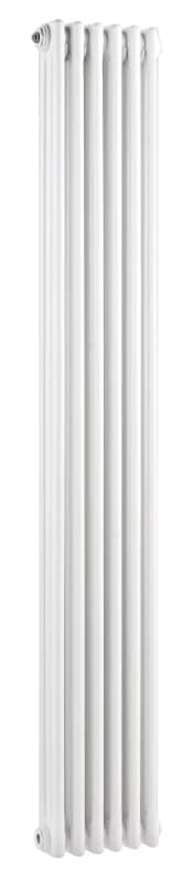 Balterley Triple Column Traditional Radiator 1800 x 287mm - High Gloss White White Unisex