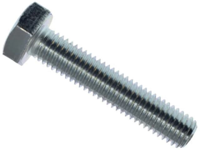 Metalmate Memhts1050 High Tensile Set Screw Zp M10 X 50mm (Box 25) Memhts1050
