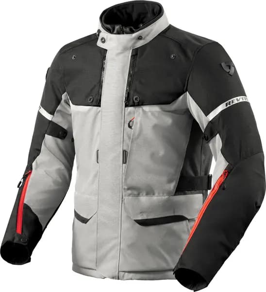 REV'IT! Outback 4 H2O Jacket Silver Black Size M