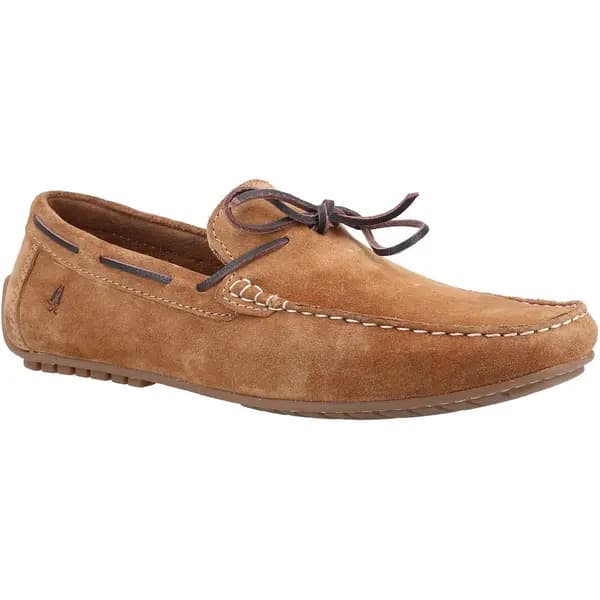 Hush Puppies Mens Reuben Slip On Moccasin Loafers Boat Shoes - UK 10