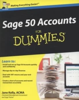 Sage 50 Accounts for Dummies by Jane Kelly Paperback
