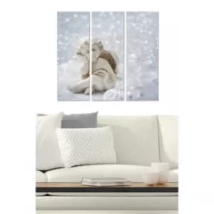 MDF113754628 Multicolor Decorative MDF Painting (3 Pieces)