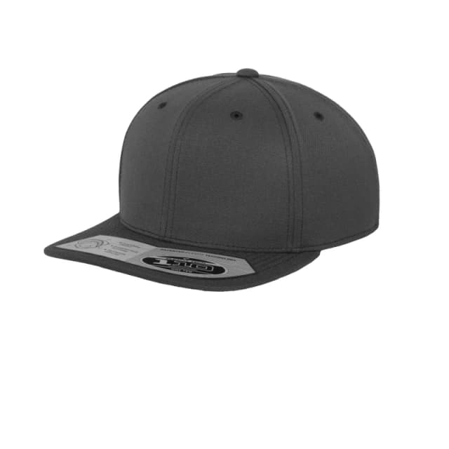 Yupoong Mens Flexfit 110 Plain Fitted Snapback Cap in Grey Grey Male One Size