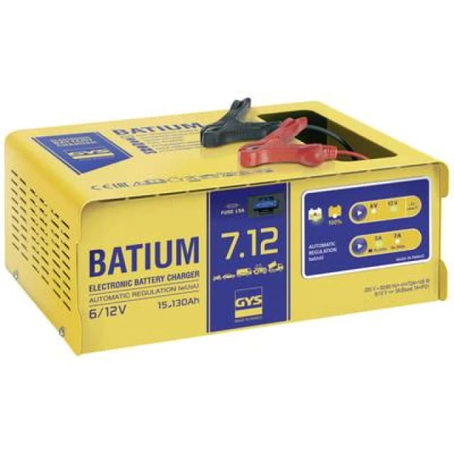 GYS GYS Batium 7.12 024496 Automatic charger 6 V, 12 V 7 A 024496