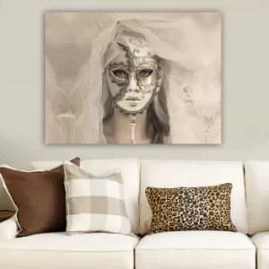 230129953_70100 Multicolor Decorative Canvas Painting