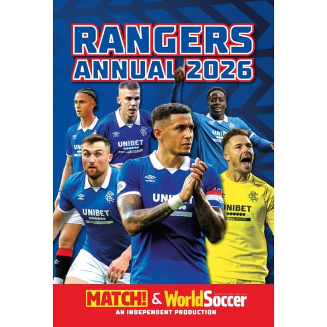 Match Magazine Rangers (MATCH!) Annual 2026 Multi unisex 190 X 285m