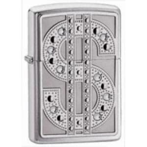 Zippo Bling Emble High Polish Chrome Windproof Lighter