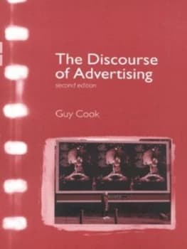 The Discourse of Advertising by Guy Cook Paperback