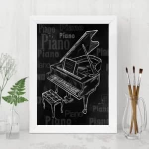 BC160610009 Multicolor Decorative Framed MDF Painting