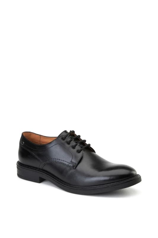 Base London Base London Men Durham Lace Shoe in Black Size: 10 Black 10 Male 5063294200025