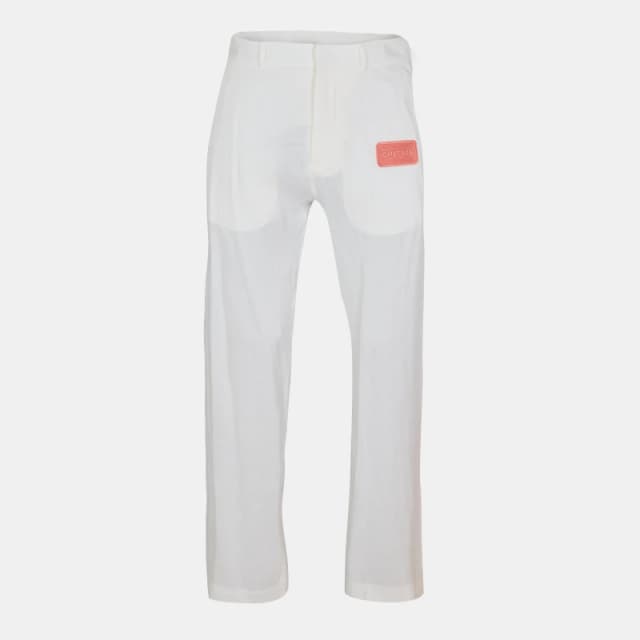 Off White Mens Tailored Fit Chinos Cream male S