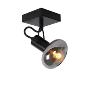 Lucide Madee Modern Ceiling Spotlight 1xE14 Black