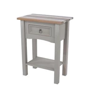 Halea Vintage One Drawer Hallway Table with Shelf