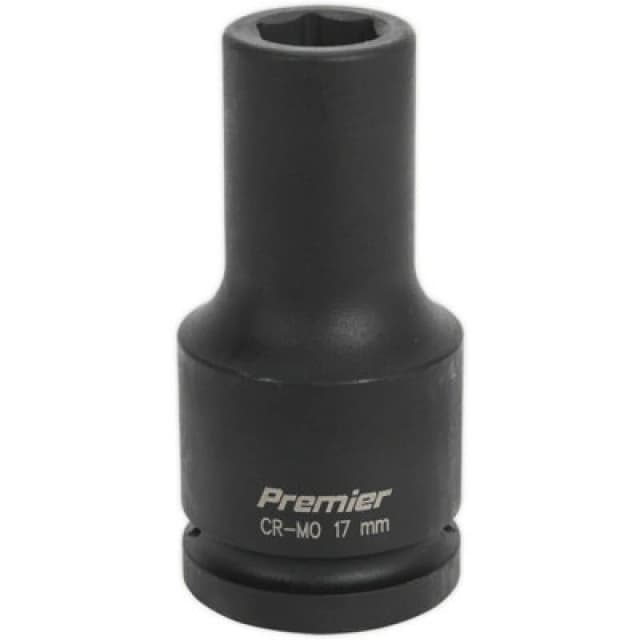 Loops 17mm Forged Deep Impact Socket - 3/4" Sq Drive - Chromoly Wrench Socket Multi