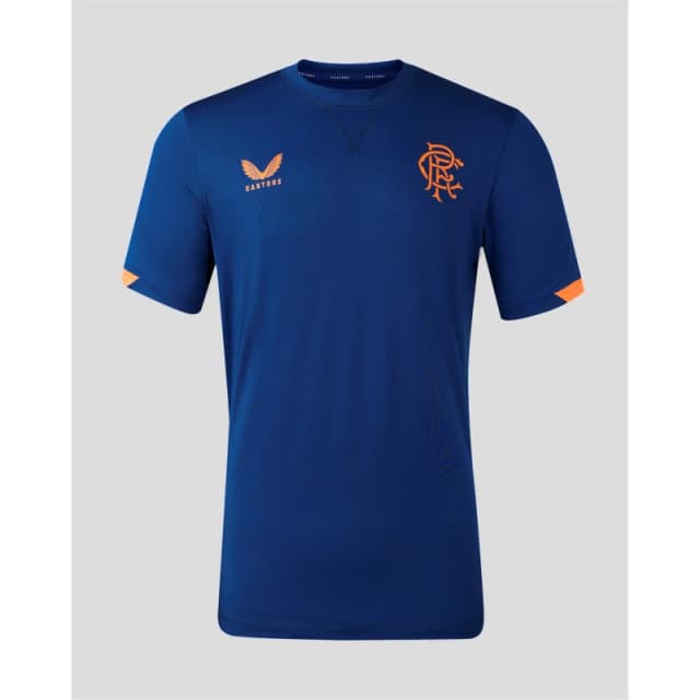 Castore Rangers Travel T-Shirt 2023 2024 Adults - Blue Blue S