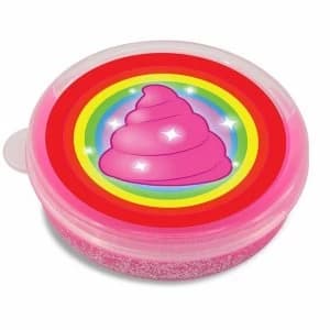 Kids Magic Unicorn Poo Putty Slime Glitter (Pink)