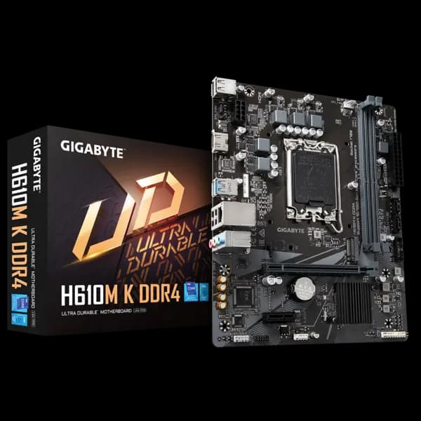 Gigabyte H610M K DDR4 Micro ATX Motherboard - LGA 1700