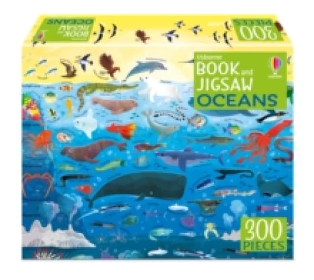 Usborne Book and Jigsaw Oceans Paperback / softback