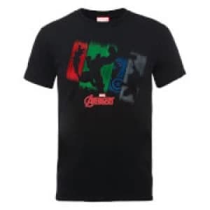 Marvel Avengers Team Punch T-Shirt - Black