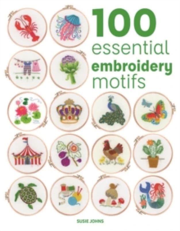 100 Essential Embroidery Motifs Paperback / softback