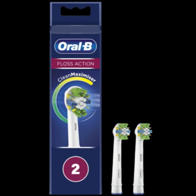 Ora-B Floss Action Toothbrush Heads - 2 pcs 2P-EB252