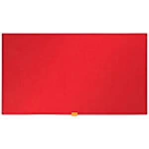 Nobo Notice Board Felt Red 41.1 x 72.1 cm