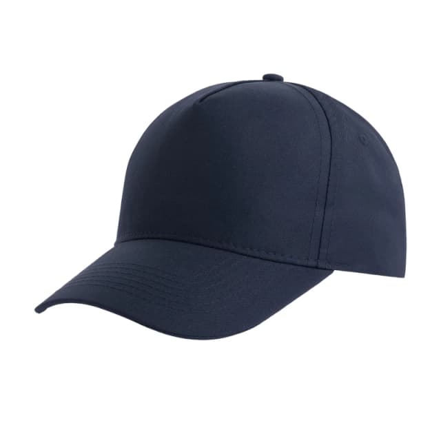 Atlantis Recy Five 5 Panel Baseball Cap in Navy Navy Unisex One Size