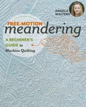 Free-motion meandering by Angela Walters