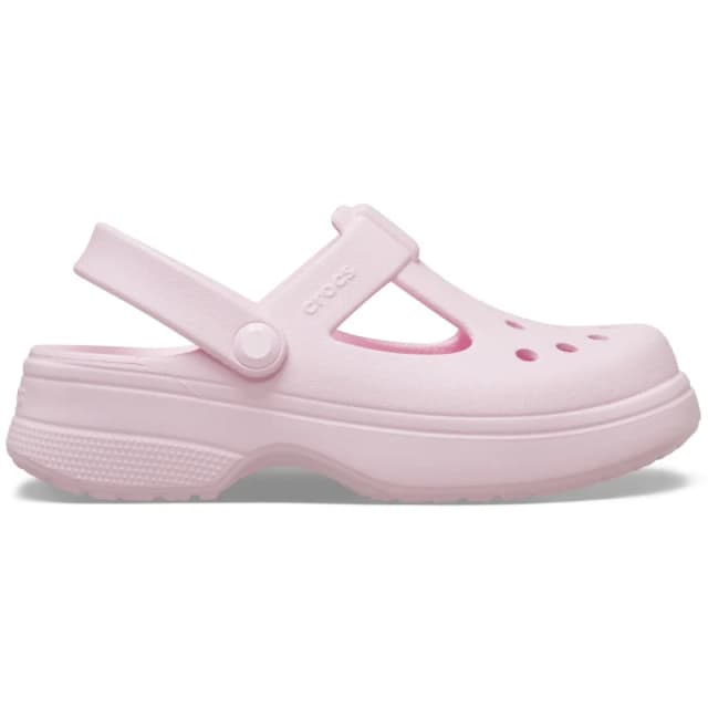 Crocs Kids Classic Mary Jane Clogs Pink Milk J1