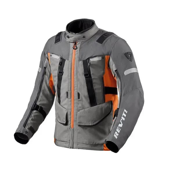 REV'IT! Jacket Sand 4 H2O Jacket Grey Orange Size M