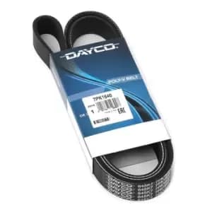 DAYCO V-ribbed belt RENAULT,TOYOTA,NISSAN 7PK1640 31110RL0G51,31110RL0G52,31110RRBA01 38920PRA004,38920PRA013,38920RSRE02,11720VC100,11720VC101