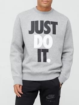 Nike Sports Wear Just Do It Crew Fleece