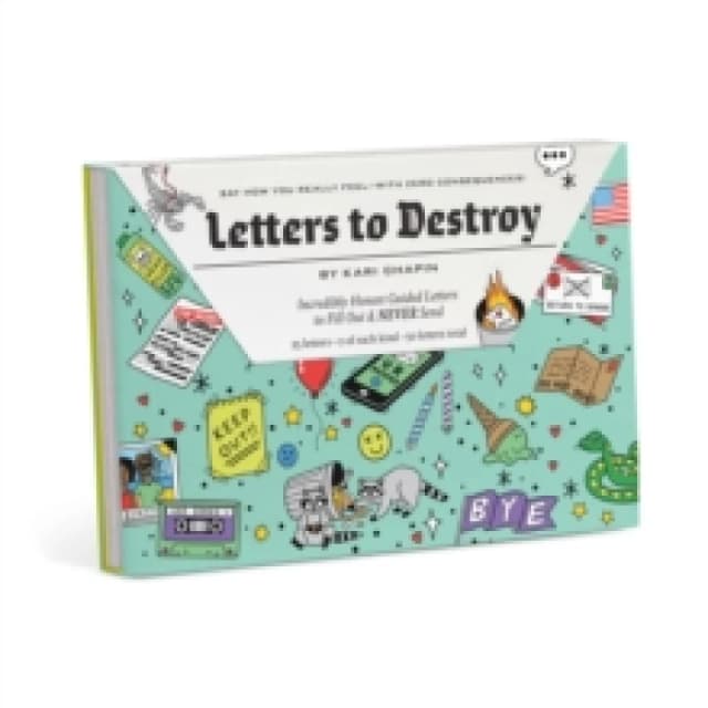 Knock Knock Letters to Destroy Journal Diary or journal