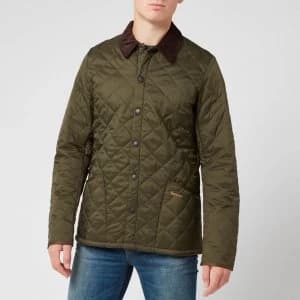 Barbour Mens Heritage Liddesdale Quilt Jacket - Olive - L